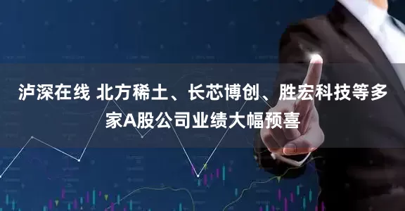 泸深在线 北方稀土、长芯博创、胜宏科技等多家A股公司业绩大幅预喜